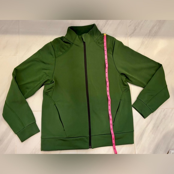 North End Women's Sport  Green Long Sleeve Performance Jacket Small Petite - Picture 6 of 11